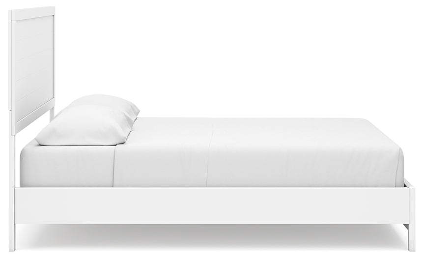 Binterglen California King Panel Bed with Mirrored Dresser Signature Design by Ashley®