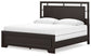 Covetown King Panel Bed with Mirrored Dresser and Nightstand Signature Design by Ashley®