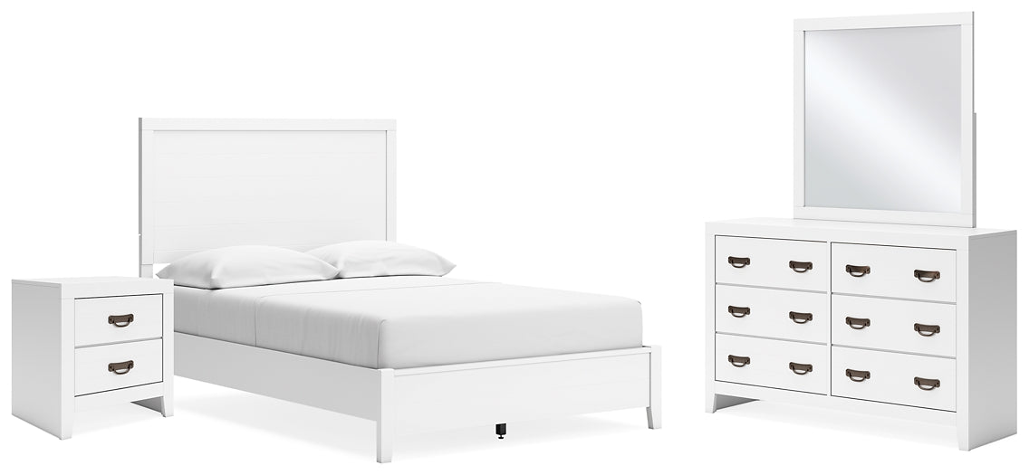 Binterglen Full Panel Bed with Mirrored Dresser and Nightstand Signature Design by Ashley®