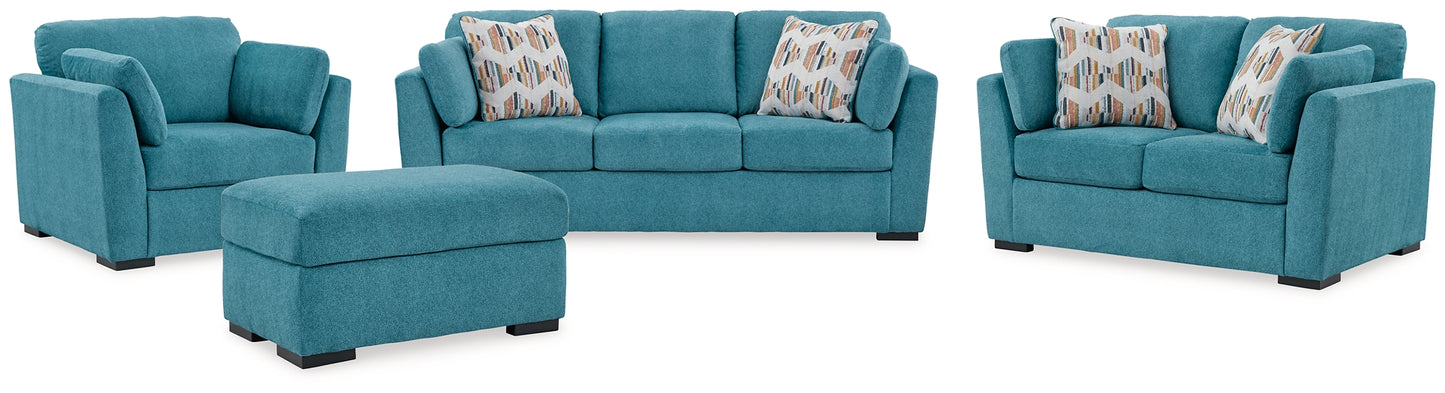 Keerwick Sofa, Loveseat, Chair and Ottoman Signature Design by Ashley®