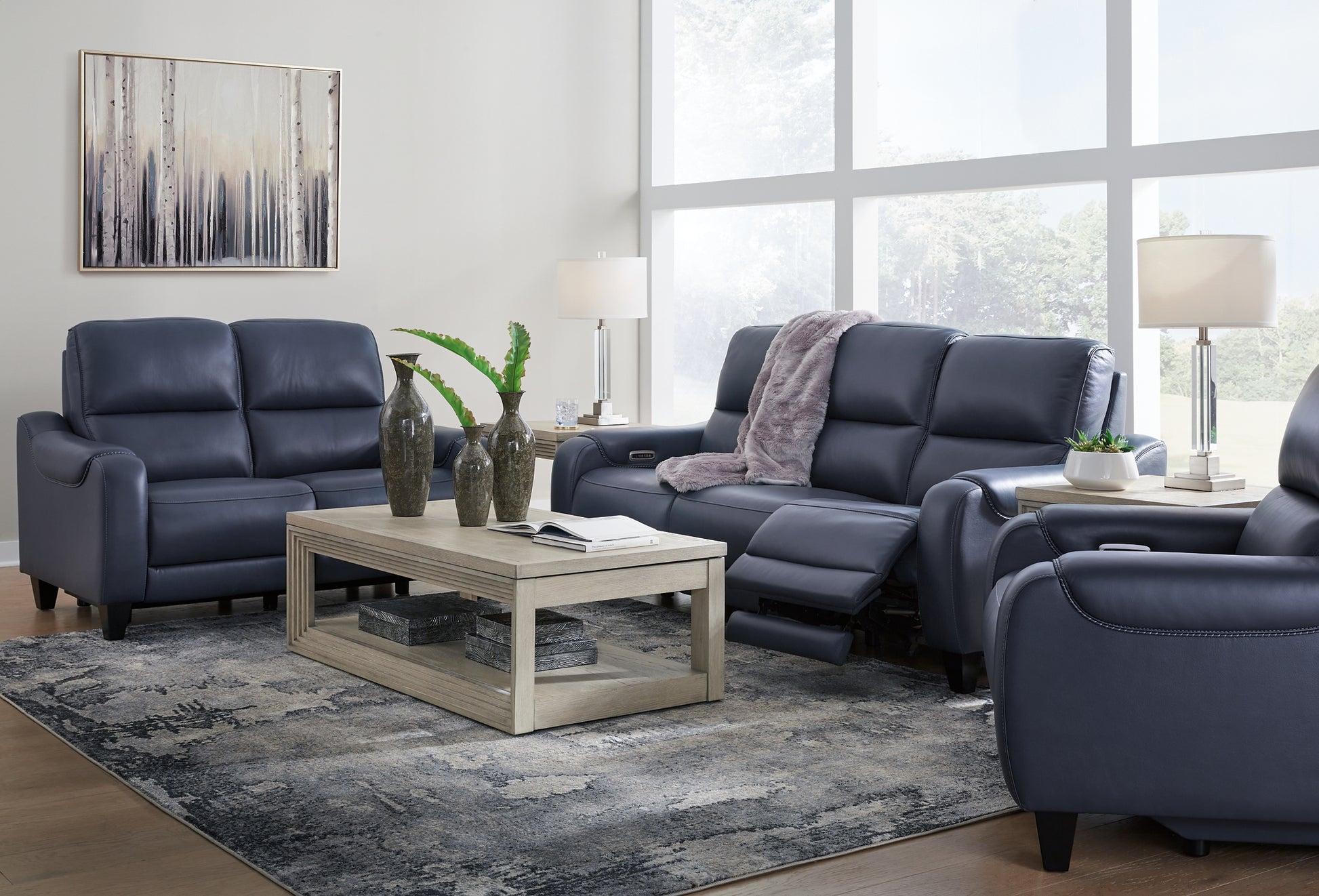 Mercomatic Sofa, Loveseat and Recliner Signature Design by Ashley®