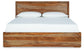 Dressonni King Panel Bed with Mirrored Dresser Signature Design by Ashley®