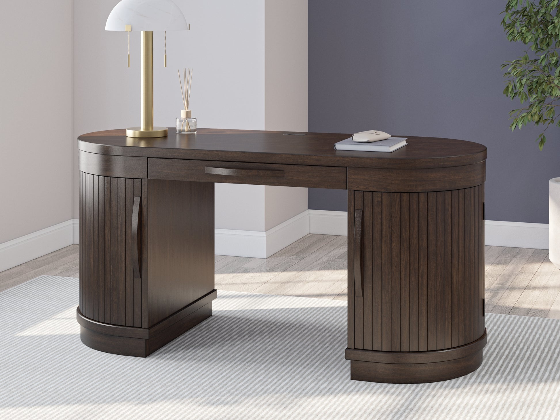 Korestone Home Office Desk with Chair Signature Design by Ashley®