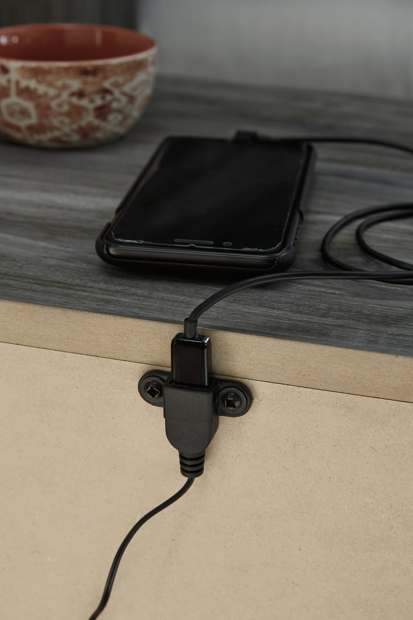 Baystorm King Panel Bed with Mirrored Dresser and Nightstand Signature Design by Ashley®