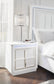 Chalanna Queen Upholstered Storage Bed with Mirrored Dresser, Chest and Nightstand Signature Design by Ashley®