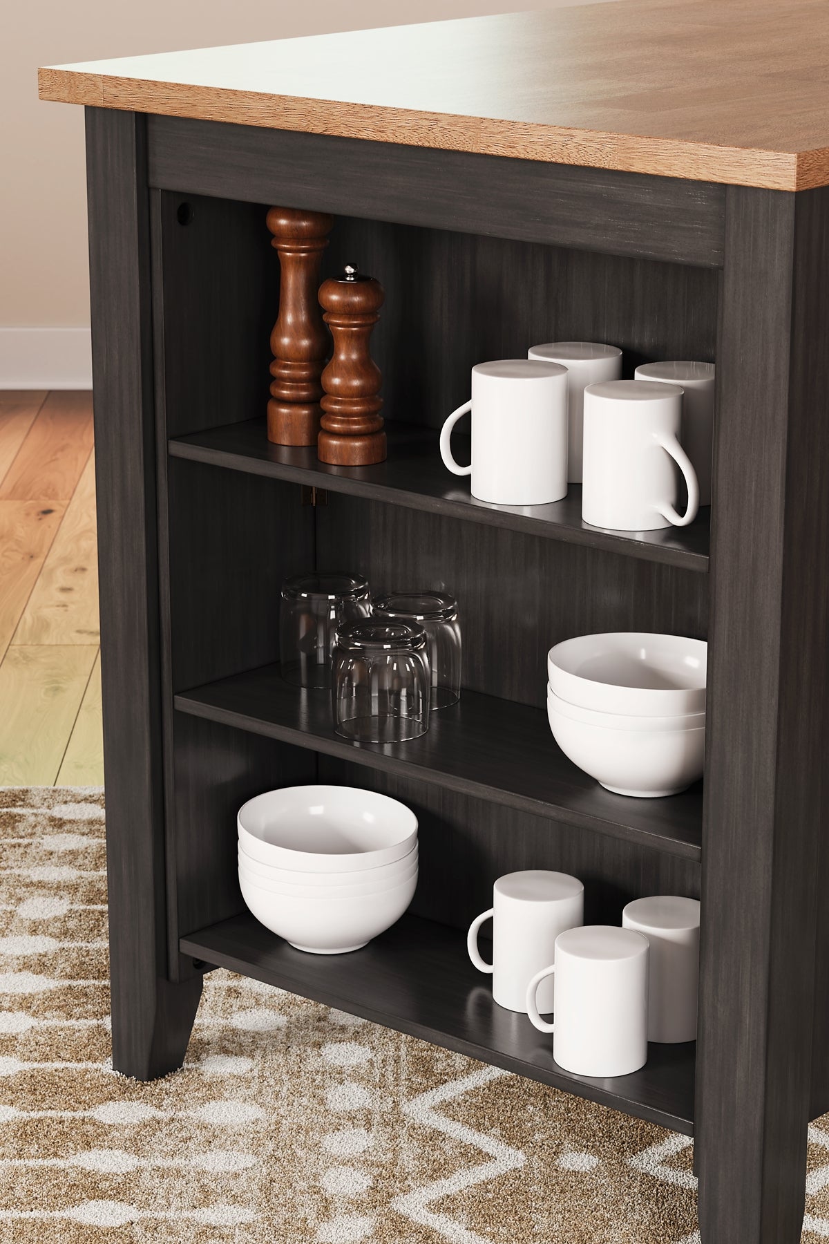 Gesthaven Counter Height Dining Table and 2 Barstools Signature Design by Ashley®