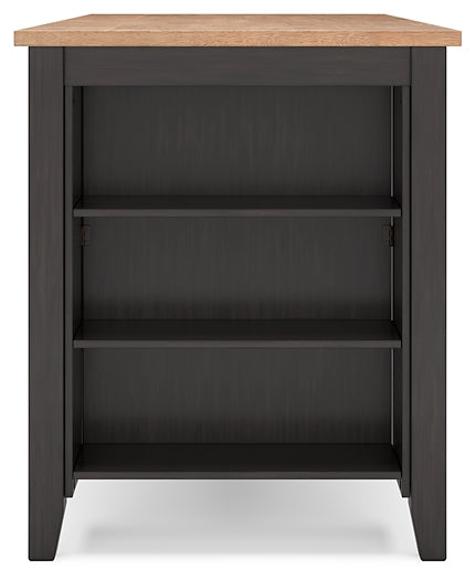 Gesthaven Counter Height Dining Table and 2 Barstools Signature Design by Ashley®