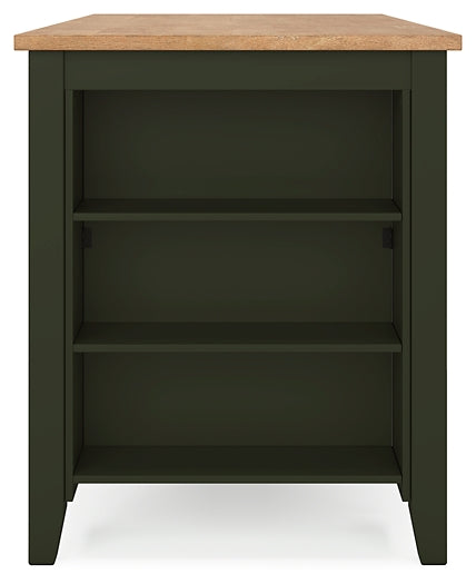 Gesthaven Counter Height Dining Table and 2 Barstools Signature Design by Ashley®