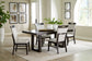 Neymorton Dining Table and 4 Chairs Signature Design by Ashley®