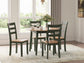 Gesthaven Dining Table and 4 Chairs Signature Design by Ashley®