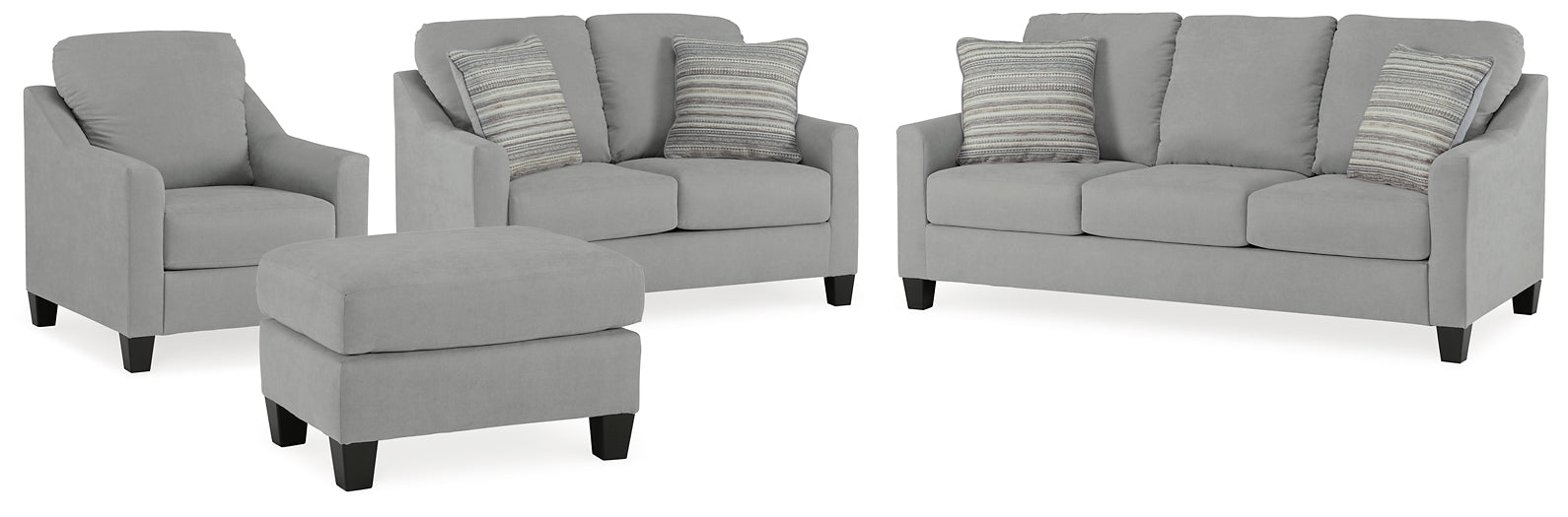 Adlai Sofa, Loveseat, Chair and Ottoman Signature Design by Ashley®