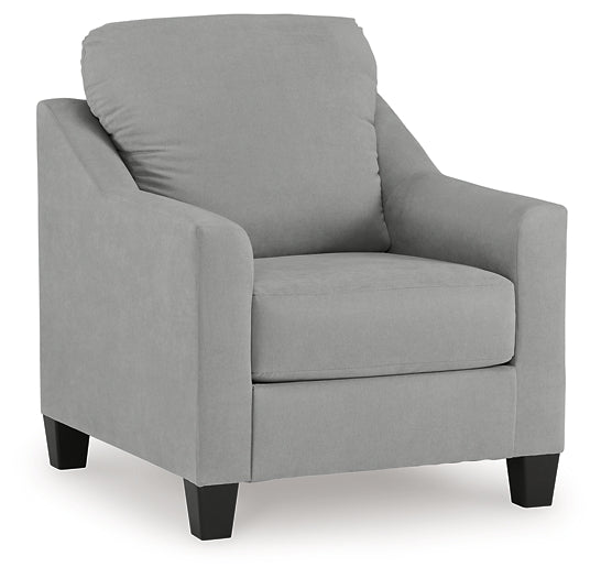Adlai Chair and Ottoman Signature Design by Ashley®