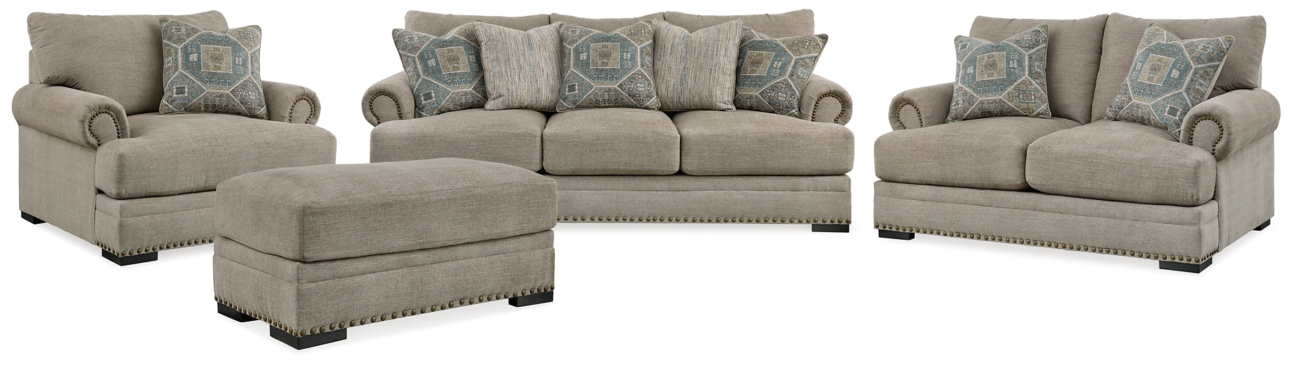 Galemore Sofa, Loveseat, Chair and Ottoman Benchcraft®