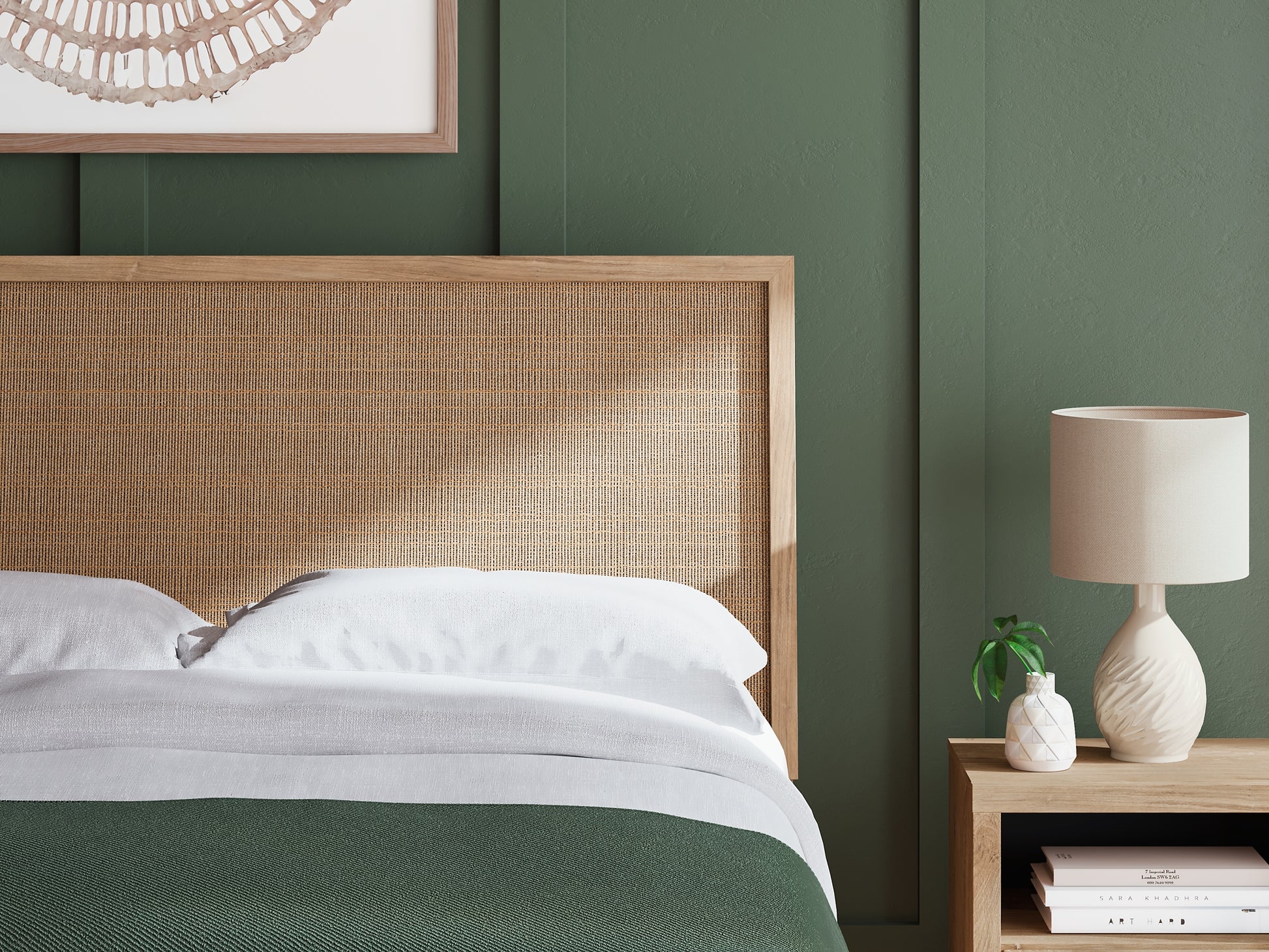 Cielden Queen Panel Bed with Mirrored Dresser Signature Design by Ashley®