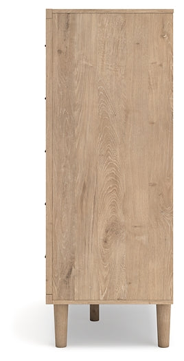 Cielden King Panel Headboard with Mirrored Dresser, Chest and Nightstand Signature Design by Ashley®