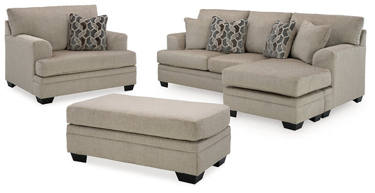 Stonemeade Sofa Chaise, Chair, and Ottoman Signature Design by Ashley®