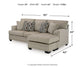 Stonemeade Sofa Chaise, Chair, and Ottoman Signature Design by Ashley®