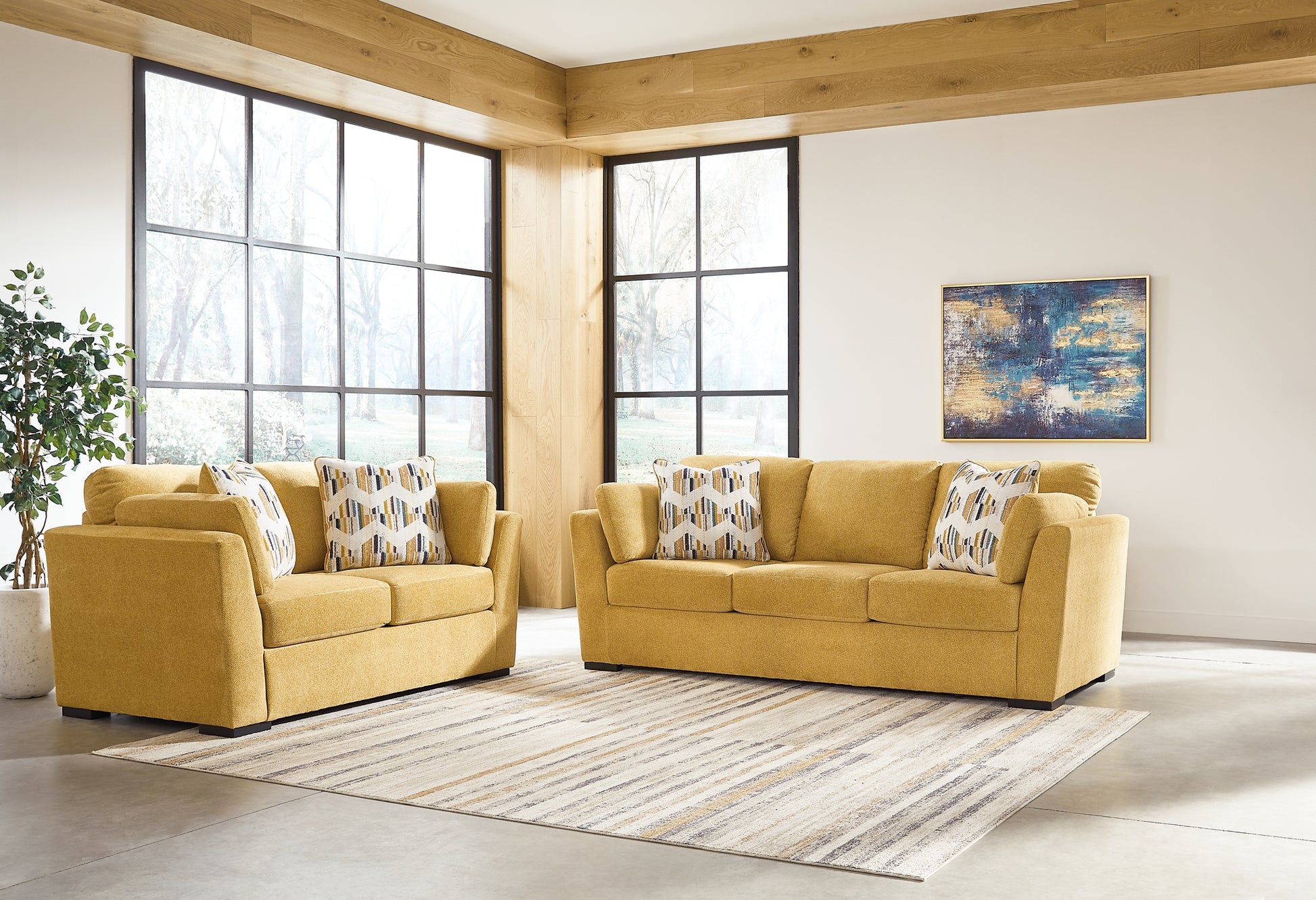 Keerwick Sofa, Loveseat, Chair and Ottoman Signature Design by Ashley®