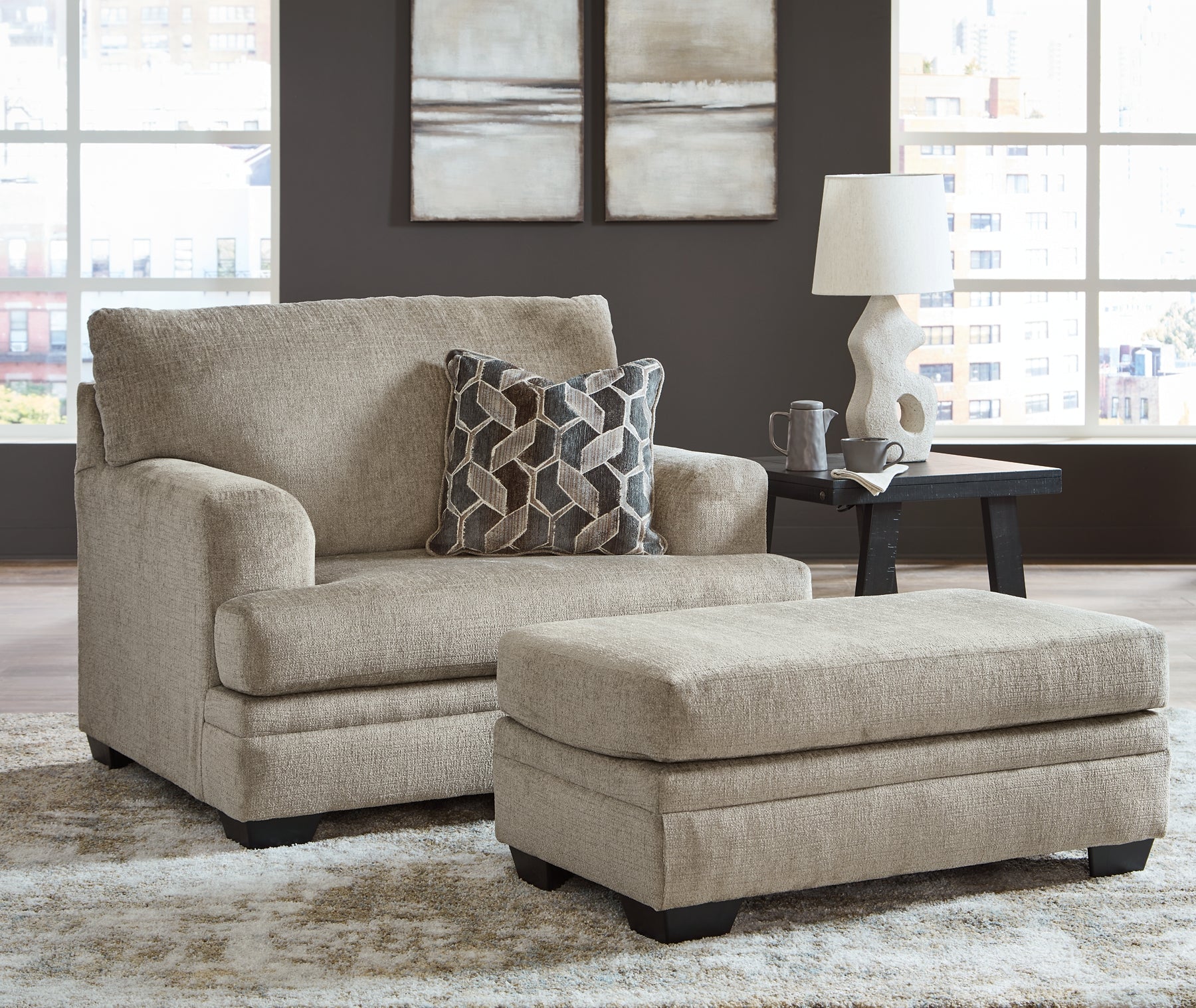 Stonemeade Sofa Chaise, Chair, and Ottoman Signature Design by Ashley®