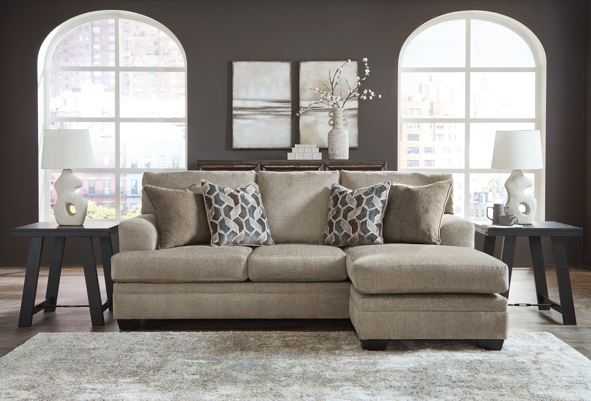 Stonemeade Sofa Chaise, Chair, and Ottoman Signature Design by Ashley®