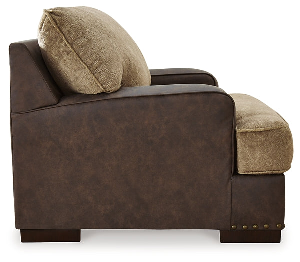 Alesbury Chair and Ottoman Signature Design by Ashley®