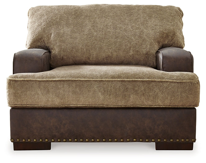 Alesbury Chair and Ottoman Signature Design by Ashley®