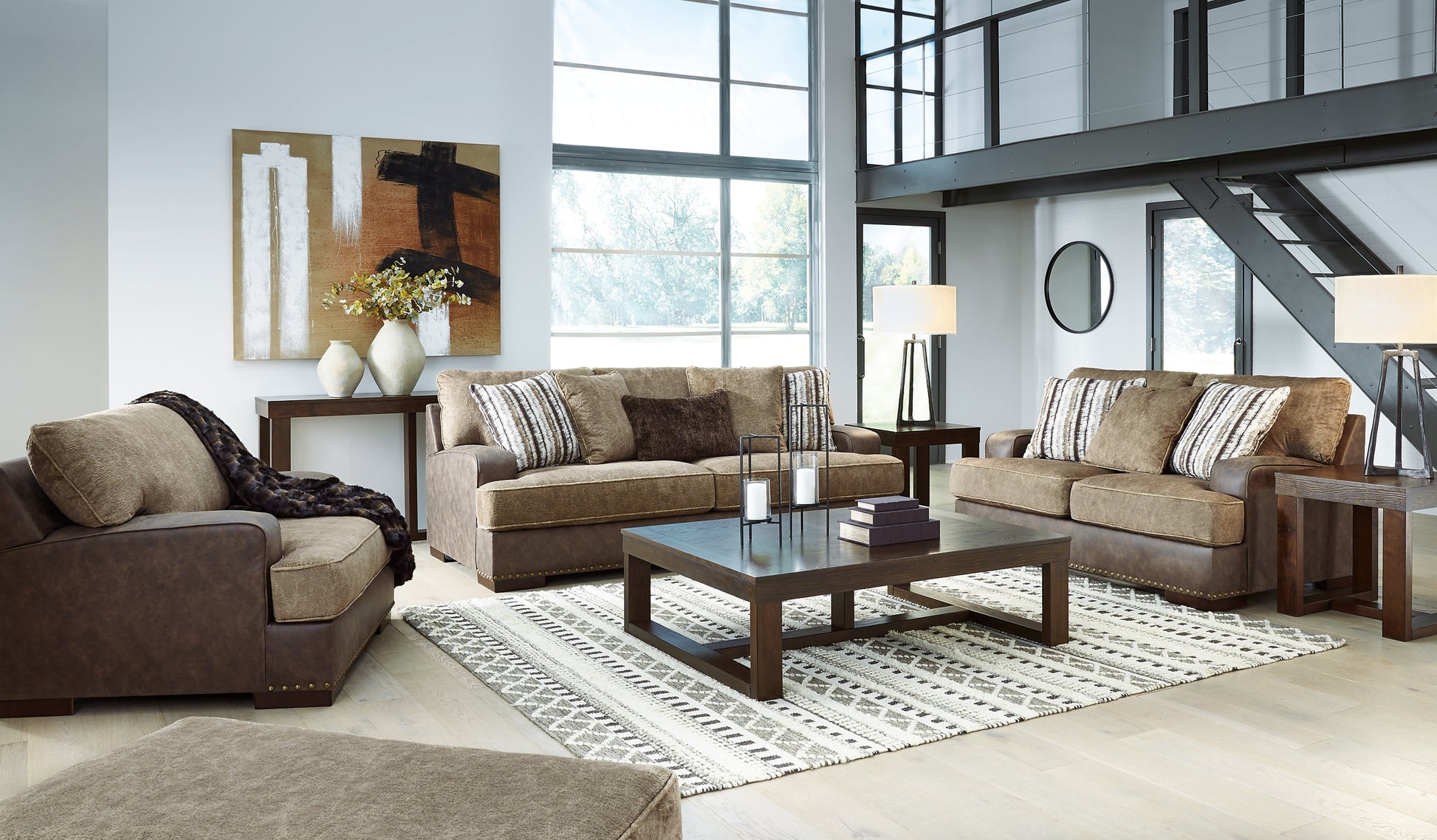 Alesbury Sofa, Loveseat, Chair and Ottoman Signature Design by Ashley®