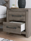 Graystorm Twin Panel Storage Bed with Mirrored Dresser and Nightstand Signature Design by Ashley®