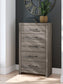 Graystorm Queen Panel Bed with Mirrored Dresser, Chest and Nightstand Signature Design by Ashley®