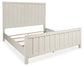 Shaybrock Queen Panel Bed with Mirrored Dresser, Chest and Nightstand Benchcraft®