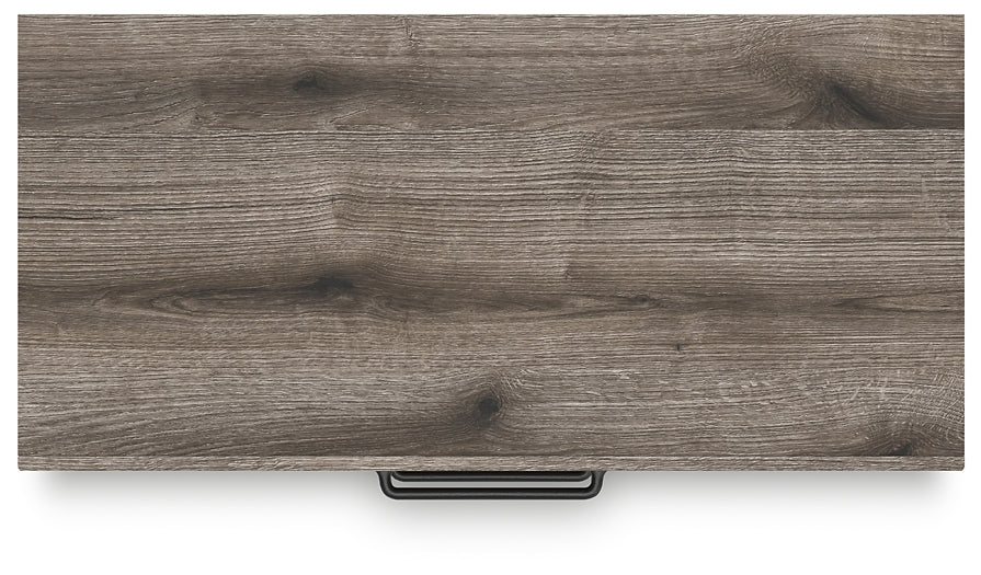 Graystorm Full Panel Bed with Storage with Mirrored Dresser, Chest and Nightstand Signature Design by Ashley®