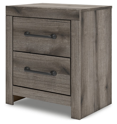 Graystorm Full Panel Bed with Storage with Mirrored Dresser, Chest and Nightstand Signature Design by Ashley®