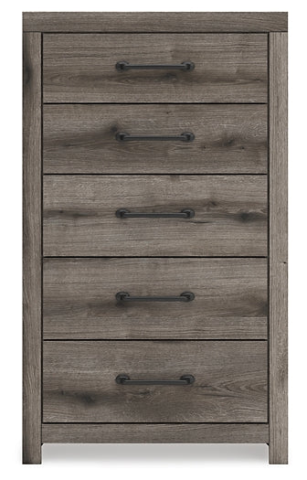 Graystorm Twin Panel Bed with Storage with Mirrored Dresser, Chest and Nightstand Signature Design by Ashley®