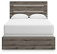Graystorm Queen Panel Bed with Mirrored Dresser Signature Design by Ashley®