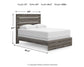 Graystorm Queen Panel Bed with Mirrored Dresser Signature Design by Ashley®