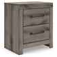 Graystorm King Panel Bed with Mirrored Dresser and Nightstand Signature Design by Ashley®