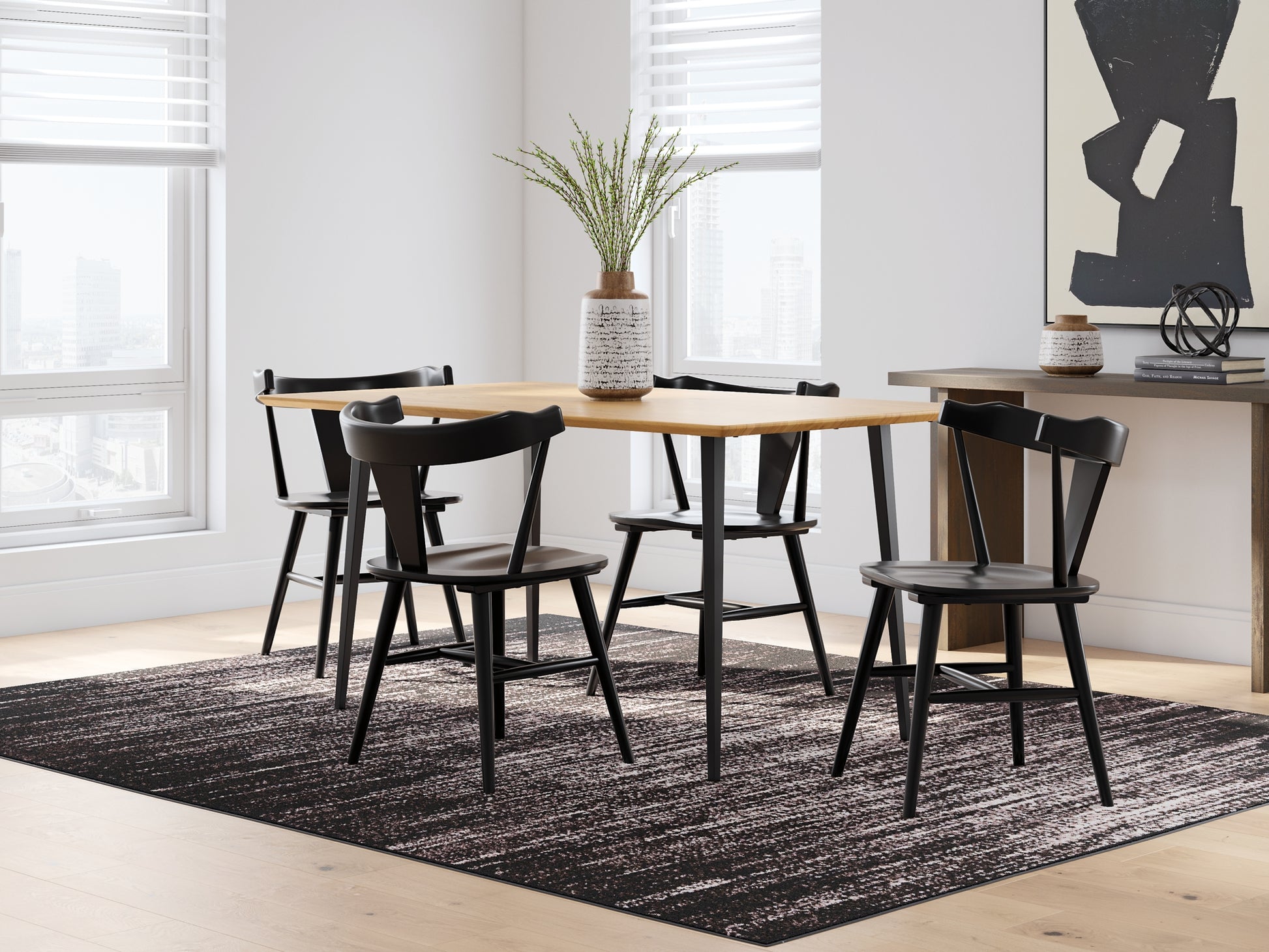 Gretlynn Dining Table and 4 Chairs Signature Design by Ashley®