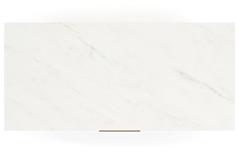 Cadmori King Upholstered Panel Bed with Mirrored Dresser, Chest and Nightstand Signature Design by Ashley®