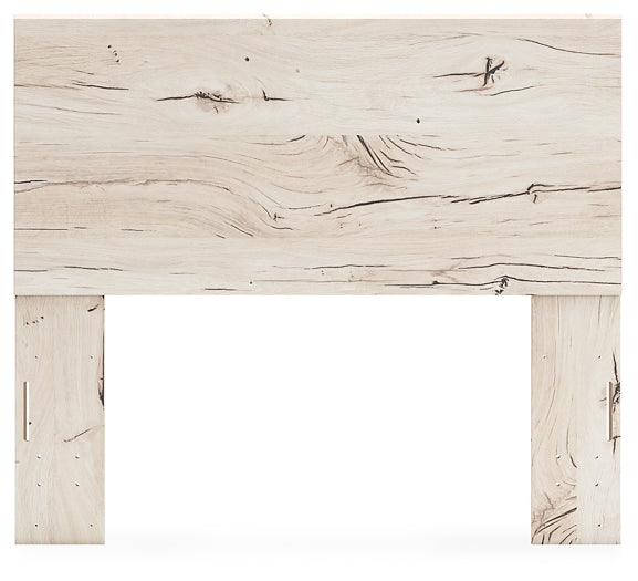 Lawroy Full Panel Headboard with Mirrored Dresser Benchcraft®