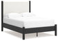 Cadmori Full Upholstered Panel Bed with Mirrored Dresser, Chest and Nightstand Signature Design by Ashley®