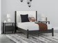 Cadmori Full Upholstered Panel Bed with Mirrored Dresser, Chest and Nightstand Signature Design by Ashley®