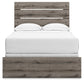 Graystorm Full Panel Bed with Mirrored Dresser Signature Design by Ashley®