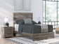 Graystorm Full Panel Bed with Mirrored Dresser Signature Design by Ashley®