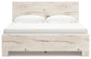 Lawroy King Panel Bed with Mirrored Dresser, Chest and Nightstand Benchcraft®
