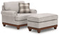 Clearbrooke Chair and Ottoman Signature Design by Ashley®