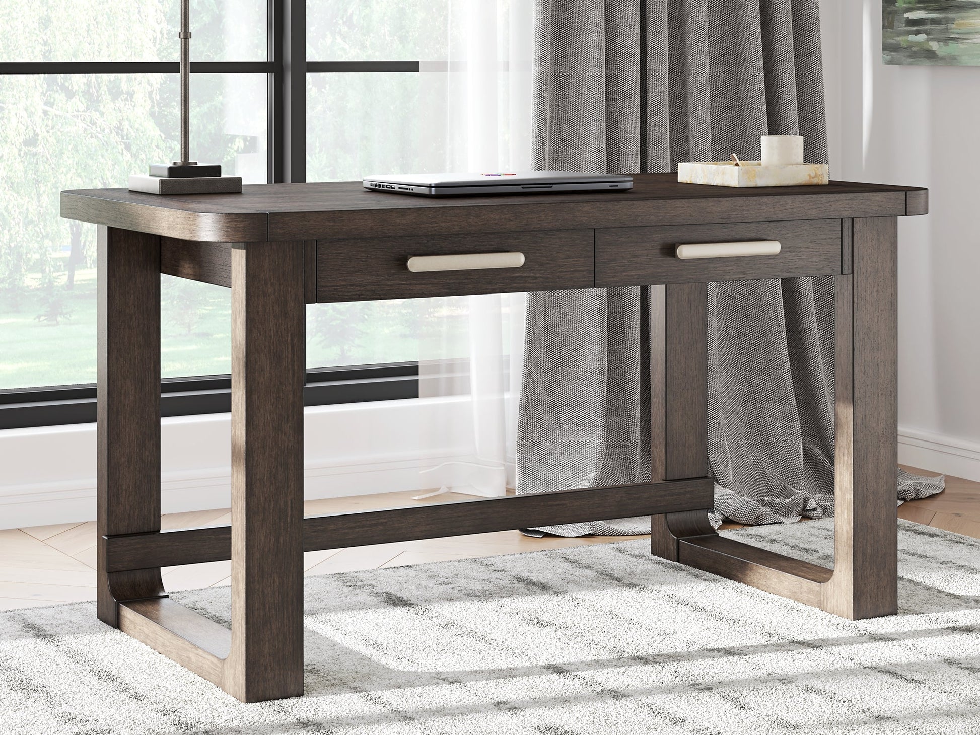 Breckington Home Office Desk with Chair Signature Design by Ashley®