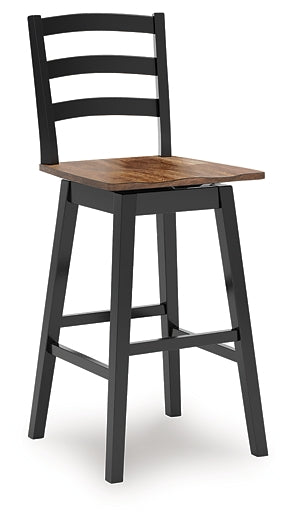 Wildenauer Tall Swivel Barstool (2/CN) Signature Design by Ashley®