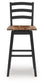 Wildenauer Tall Swivel Barstool (2/CN) Signature Design by Ashley®