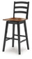 Wildenauer Tall Swivel Barstool (2/CN) Signature Design by Ashley®