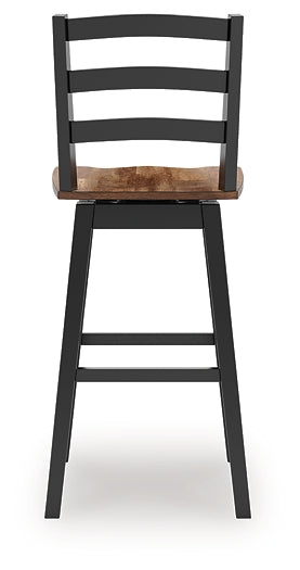 Wildenauer Tall Swivel Barstool (2/CN) Signature Design by Ashley®